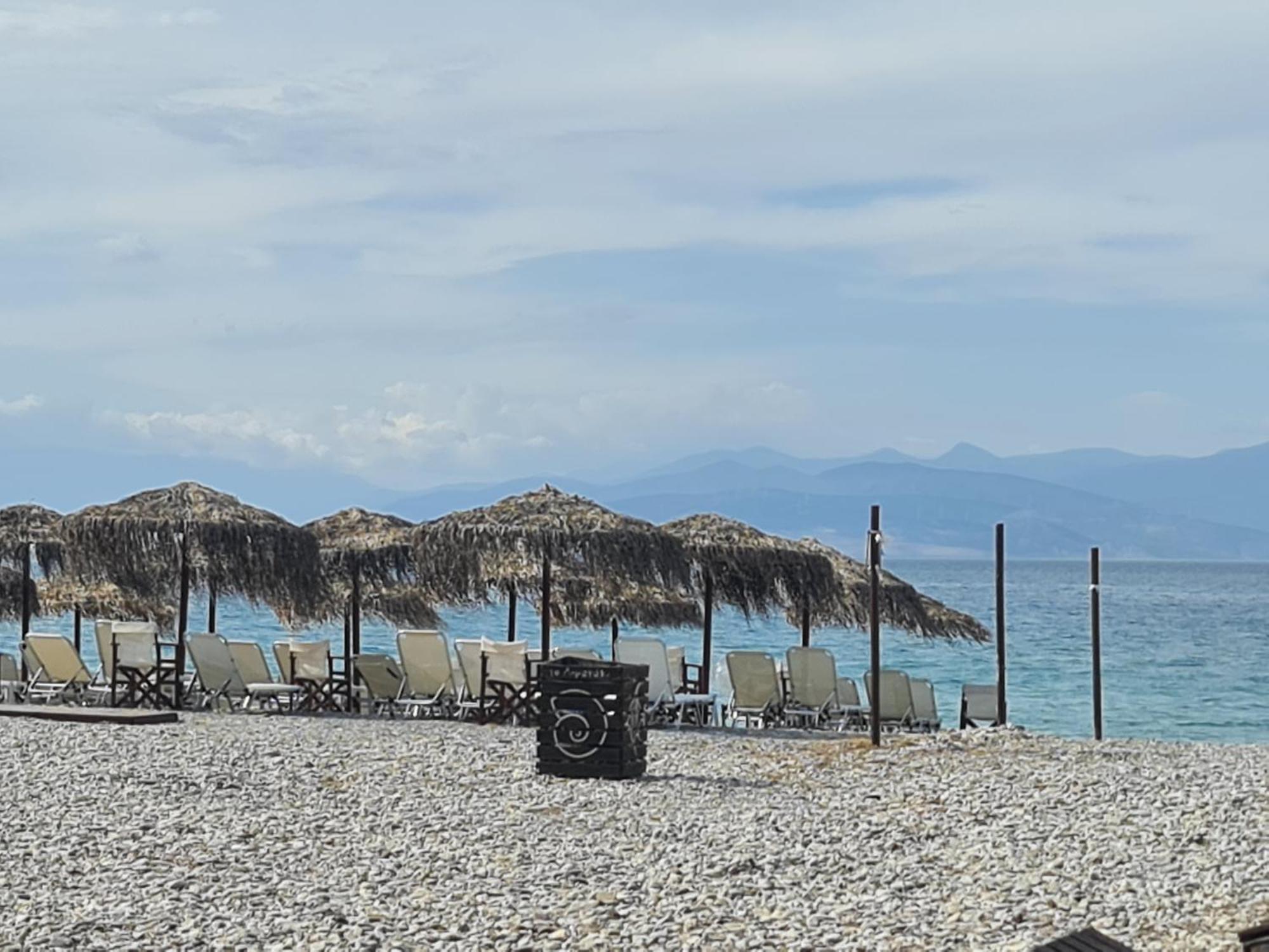 Seaside Apartment In Xilokastro - Thalassa Blue By Booking Kottas ซิโลกาสโตร ภายนอก รูปภาพ